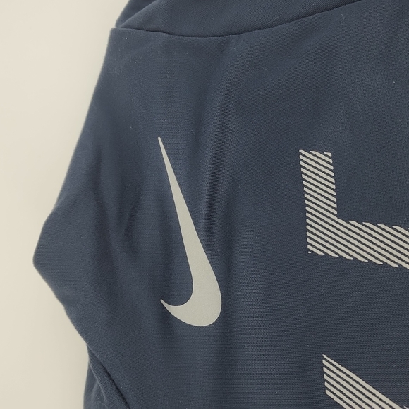 Nike Dri Fit Hooded Long Sleeve Shirt Running Small - Picture 3 of 9